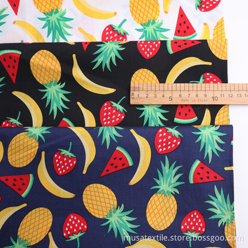 Printed Woven 100%Cotton Poplin Fabric for Women